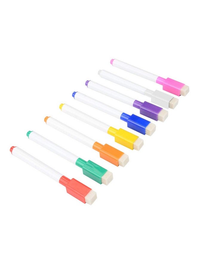 Vantasii Magnetic Refrigerator Chalkboardweekly Menu Meal Planner Grocery Shopping List Dry Erase Board For Kitchen Fridge With 8 Color Magnetic Markers (16Inchx12Inch) - Image 4