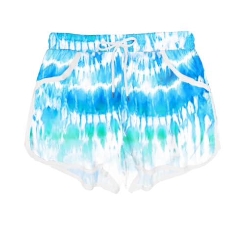 Deerose Hawaiian Cover Up for Kid Girls - Quick Dry Bathing Shorts With Elastic Waist - Swim Shorts 13-14 Years - Image 1