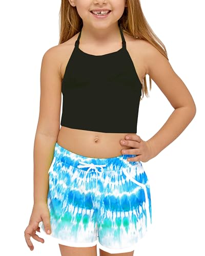 Deerose Hawaiian Cover Up for Kid Girls - Quick Dry Bathing Shorts With Elastic Waist - Swim Shorts 13-14 Years - Image 2