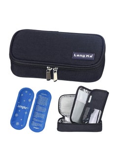 Leng Ke Insulin Travel Carrying Case Insulated Cooling Bag With 2 Ice Packs  - Image 1