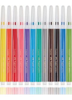 FABER-CASTELL Comfort Washable Felt Tip Pen 10+2  - Image 2