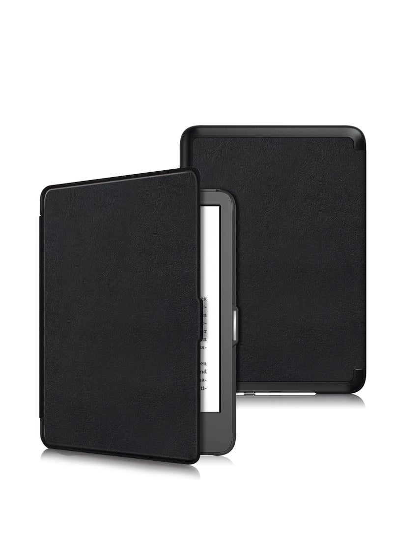 Folding Case Cover for Kindle Paperwhite 11th Gen 6.8"- Black