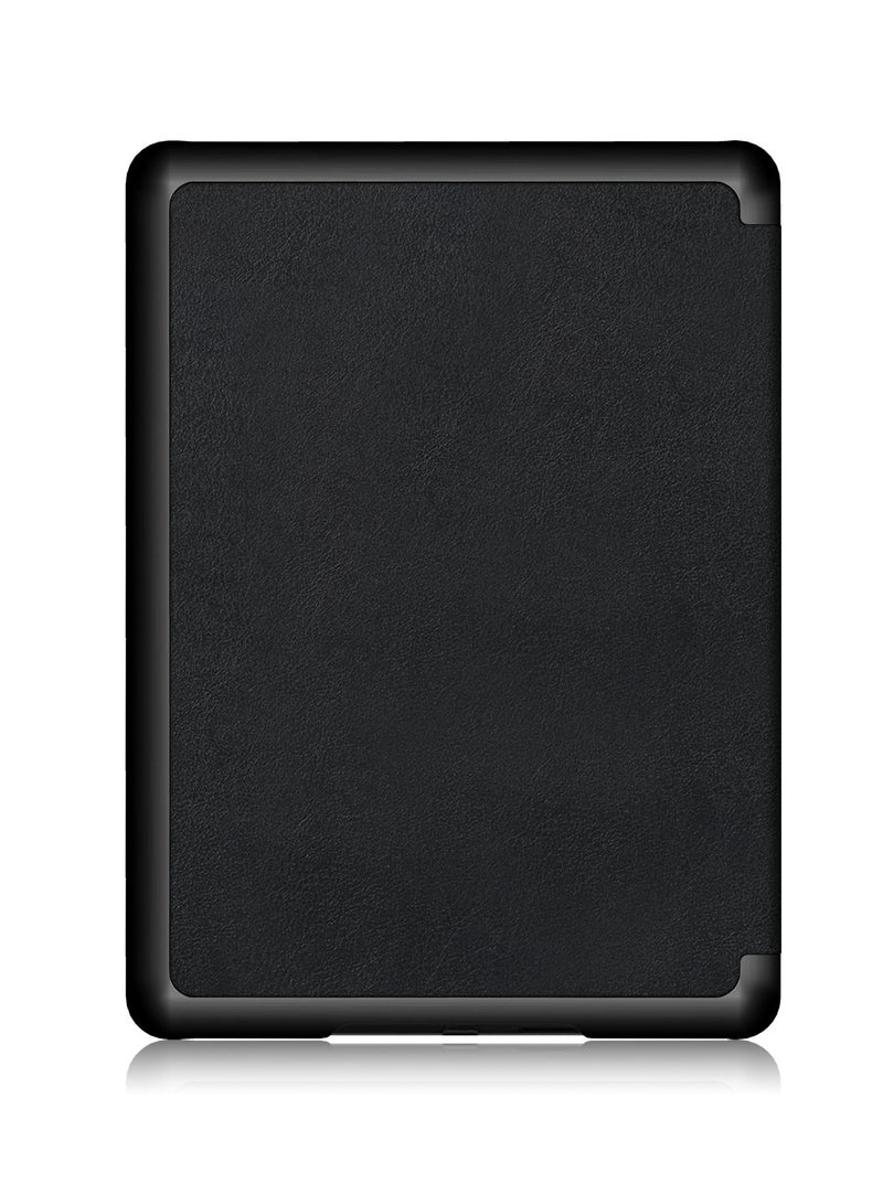 Folding Case Cover for Kindle Paperwhite 11th Gen 6.8"- Black