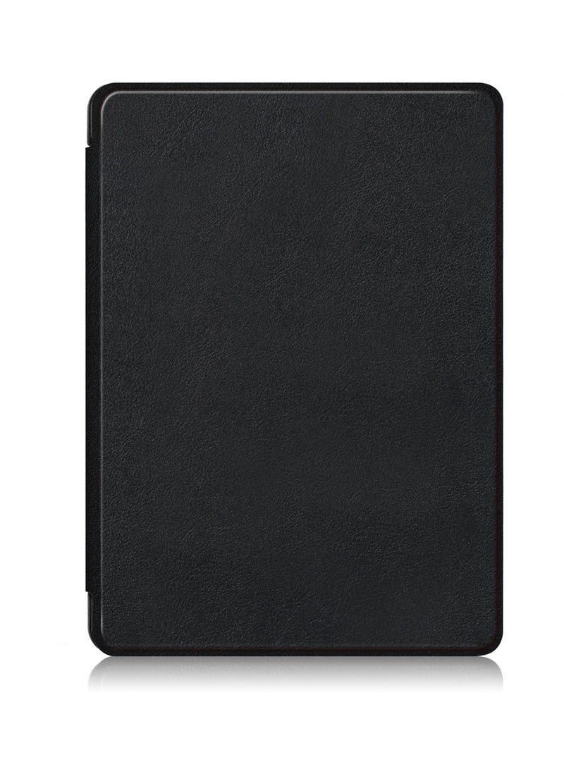 Folding Case Cover for Kindle Paperwhite 11th Gen 6.8"- Black