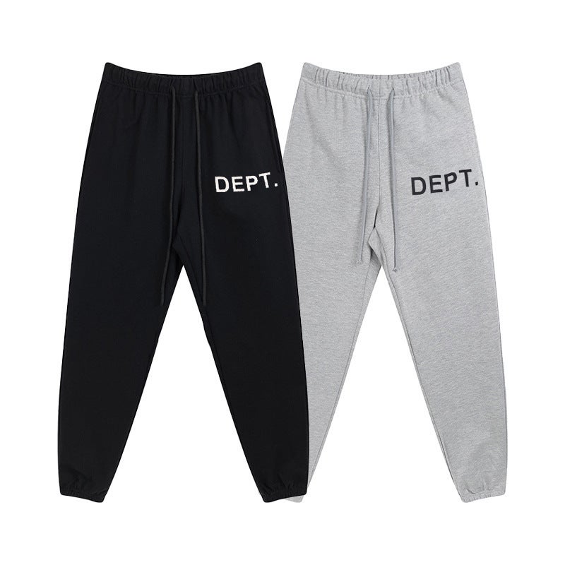 Gallery Department Splash Graffiti Casual Long Pants Camouflage Splicing Couple Jogger Sweatpants Trendy - Image 5
