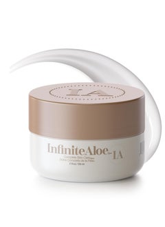 InfiniteAloe InfiniteAloe Complete Skin Care, Aloe Vera Powered Face and Body Cream for Dry Skin Relief, Fragrance Free - Small Jar 2 oz  - Image 1