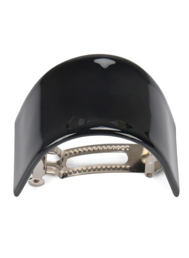 minkissy 4PCS Semicircle Ponytail Clip French Hair Barrettes Clip No Slip Jaw Clip Semi Circle Clip Ladies Hair Claw Tie Clamp Hair Barrettesfor Thick Hair - Image 5