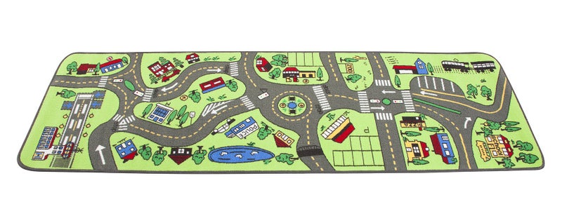 Children's Factory Learning Carpets Giant Road LC124, White - Image 2