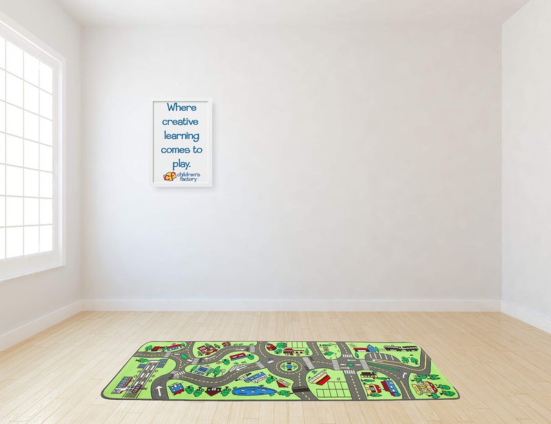 Children's Factory Learning Carpets Giant Road LC124, White - Image 5