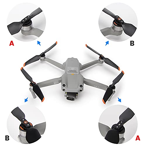 BEHORSE 10Pcs Mavic Air 2Air 2s Propellers Low Noise Spare Blades for DJI Mavic Air 2Air 2s Drone Quadcopter Accessory Replacement QuickRelease Props - Image 5
