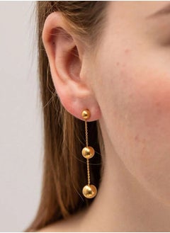 Luxury & Elegant Stainless Steel Gold Plated Earrings For Women