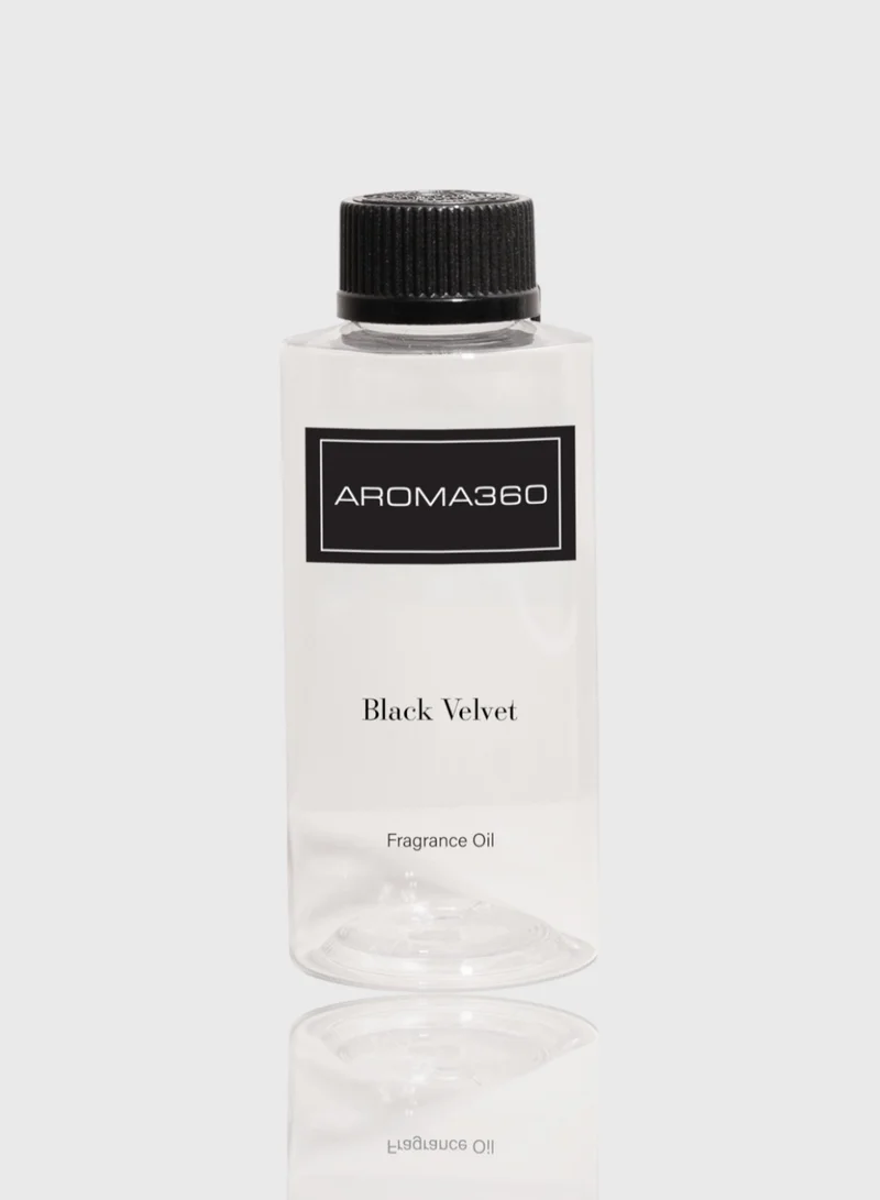 AROMA360 Black Velvet Fragrance Oil Blend - Hotel Inspired for Luxury Essential Oil Diffusers - Aromatherapy Scent Diffuser Oil - Black Tea, Rose, and Amber