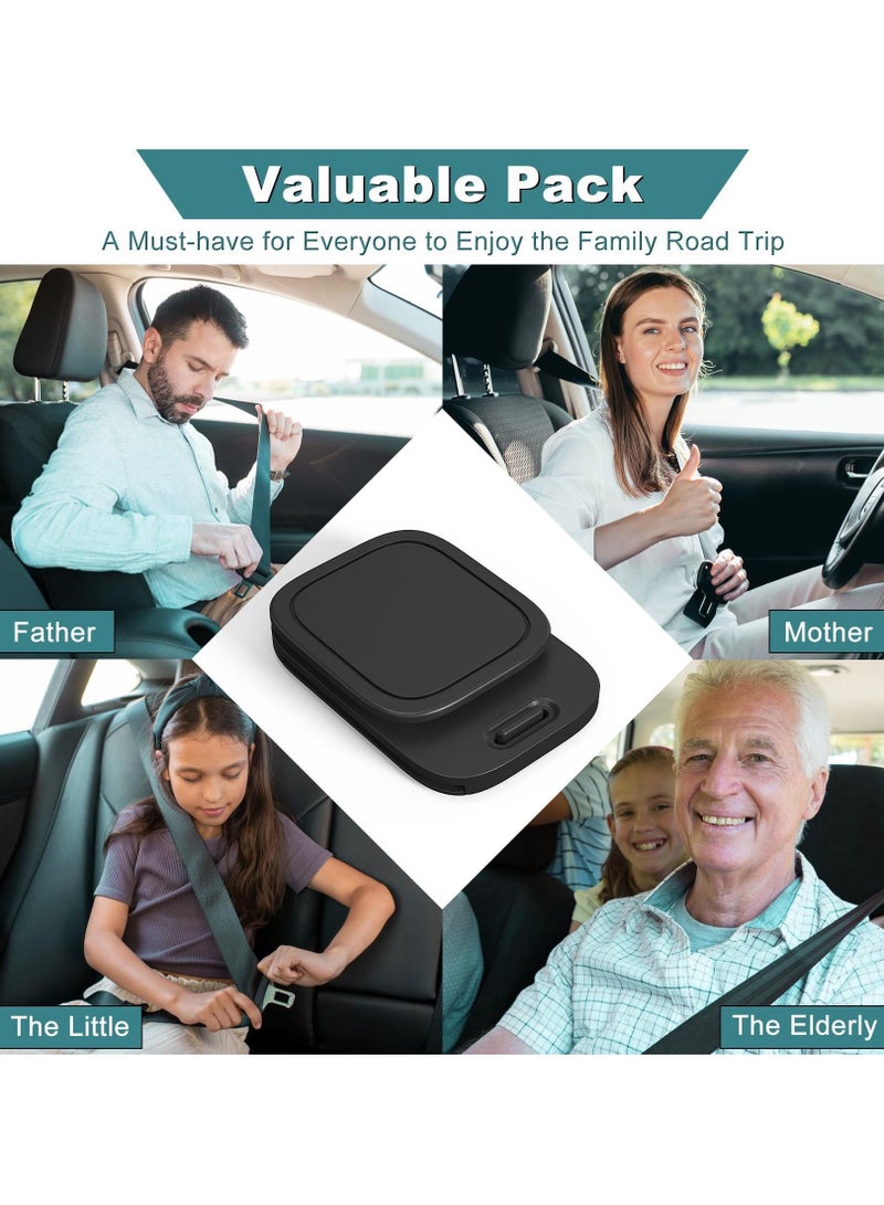 general Car Seat Belt Clip 2-Pack - Adjustable Locking Clamp for Neck Shoulder Protection Comfort Driving - Image 4