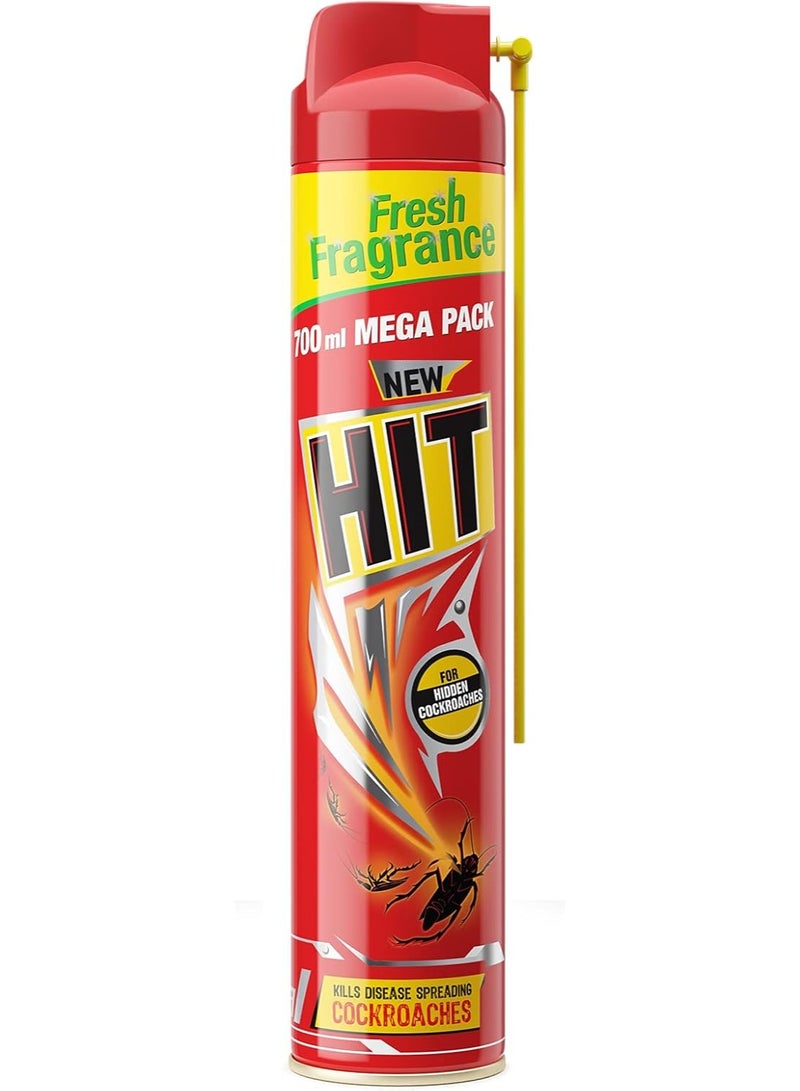 HIT Citrus Fragrance Cockroach & Multi Insect Killer Spray, 600 ml  - Image 1