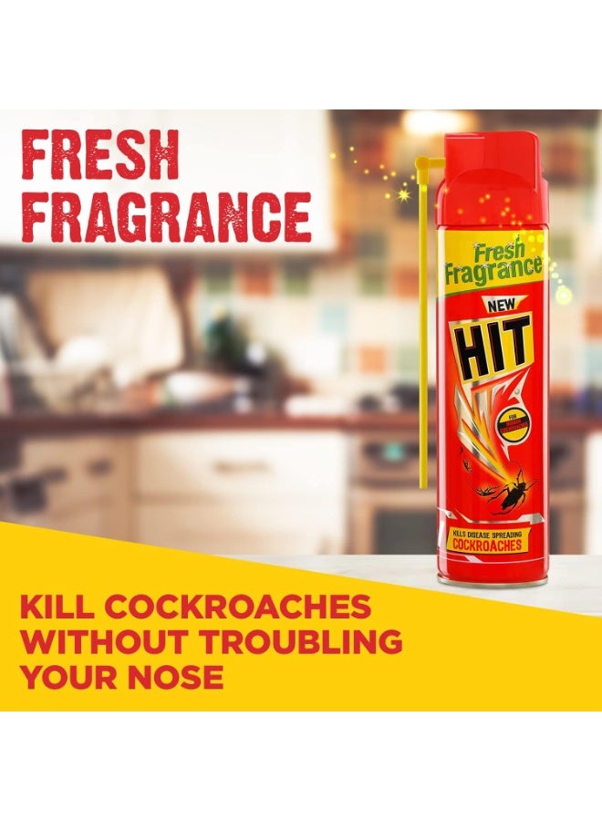 HIT Citrus Fragrance Cockroach & Multi Insect Killer Spray, 600 ml  - Image 2