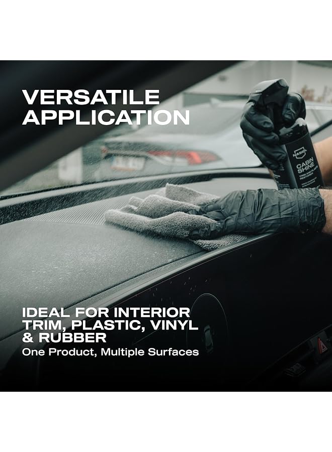 nasiol Cabinshine Car Interior Accessories And Plastic Polisher, Restorer-500 Ml-Dashboard Care And Renewal, Car Detailing Products Interior, Plastic Care - Image 5