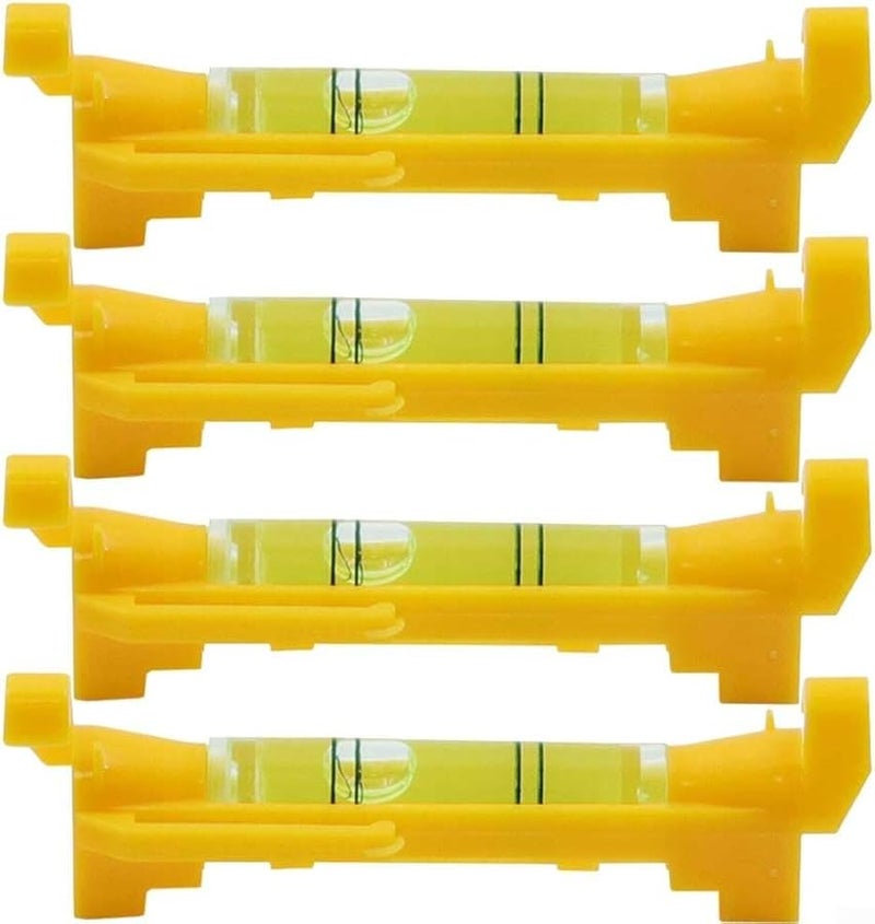 4 Pcs Hanging Bubble Level Pen Horizontal Measuring Tool Spirit Level Gadget - Image 1