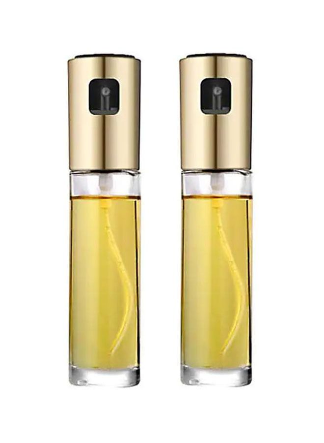 100 ML Oil Spray Anti Corrosion Glass Bottle Gold/Clear (Pack Of 2) - Image 1