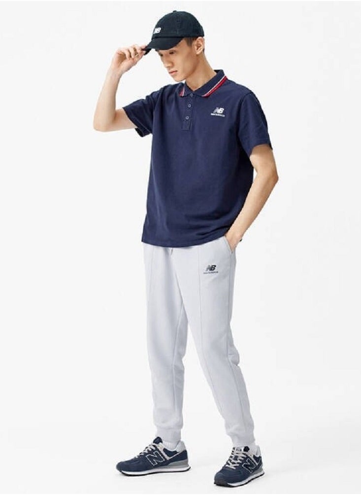 New Balance حذاء رياضي 574 منخفض الرقبة، كحلي/رمادي  - Image 3