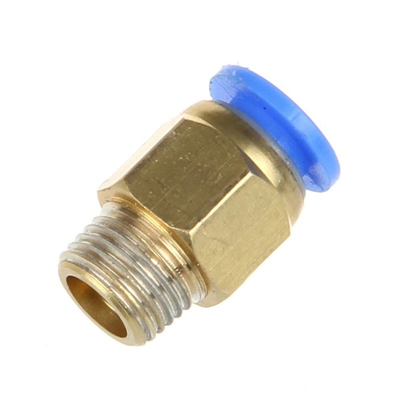 TESSERACT PC4-01 Pneumatic Connectors for 1.75mm Filament with Gasket for 2mm x 4mm PTFE Tube Quick Coupler I Precision Quality J-Head Fittings Hotend Fit (Quantity: 4 x PC4-01 Pneumatic Connectors) - Image 5