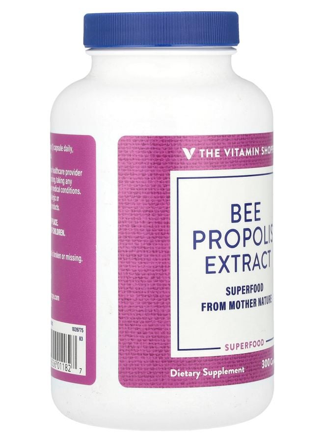 The Vitamin Shoppe مستخلص بروبوليس النحل 250 ملغ 300 كبسولة - Image 2