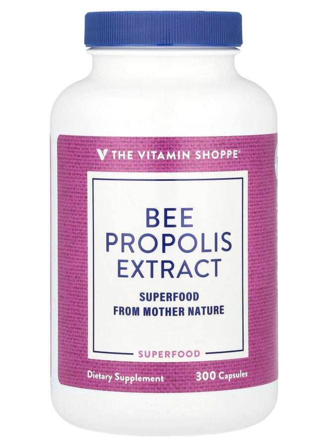 The Vitamin Shoppe مستخلص بروبوليس النحل 250 ملغ 300 كبسولة - Image 1