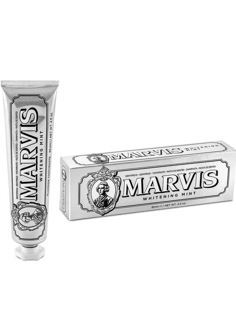Marvis - Marvis Aquatic Mint 85 ml And Marvis Whitening Toothpaste Mint 85ml - Image 1