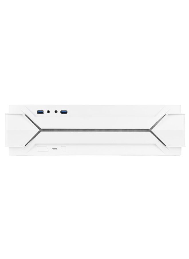 SilverStone Technology Slim Computer Case for Mini-Itx Motherboards with Integrated Addressable RGB Lighting SST-RVZ03BW-ARGB - Image 4