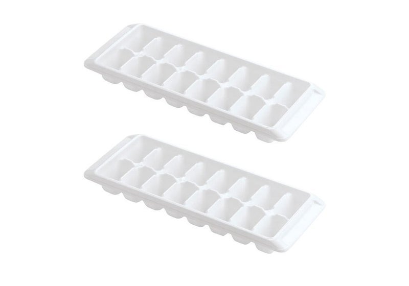 Kitch Ice Tray Easy Release White Ice Cube Trays, 16 Cube (Pack of 2) (2867-WHT-2) - Image 5