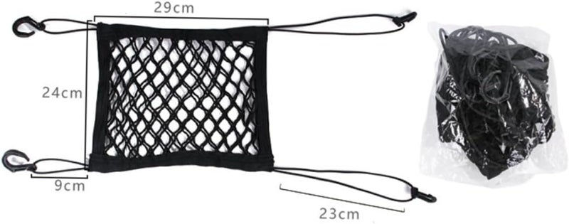 1Pc Pet Car Backseat Barrier Durable Oxford Isolation Net for Dogs Lightweight and Pet Safety Net with Mesh Viewing Window for Suvs and Trucks - Image 1