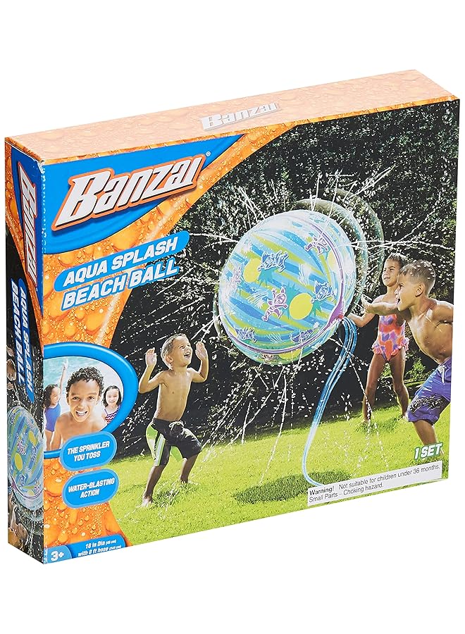 بانزاي كرة الشاطئ أكوا سبلاش الزرقاء - Image 2