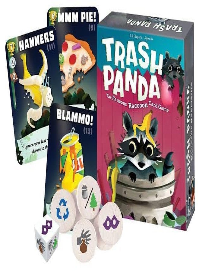 Cojuz Trash Panda Card Game: Fun Family Strategy Game for Kids & Adults, 2-4 Players, Ages 8+ - Image 3