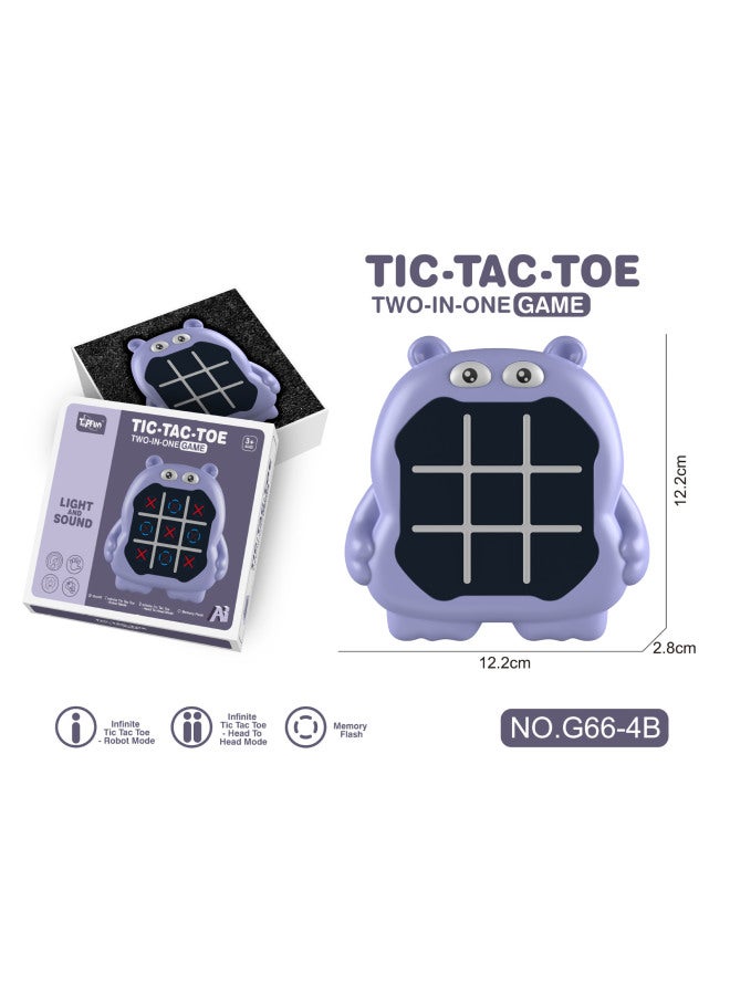 Cross-border Super Tic-tac-toe Puzzle Two-player Game Toy Children's Electronic Memory Training Board Game