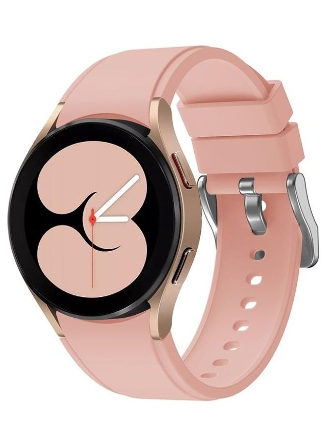 NIBEMINENT Silicone Replacement Strap Watchband For Samsung Galaxy Watch4 Classic 42mm Pink - Image 4