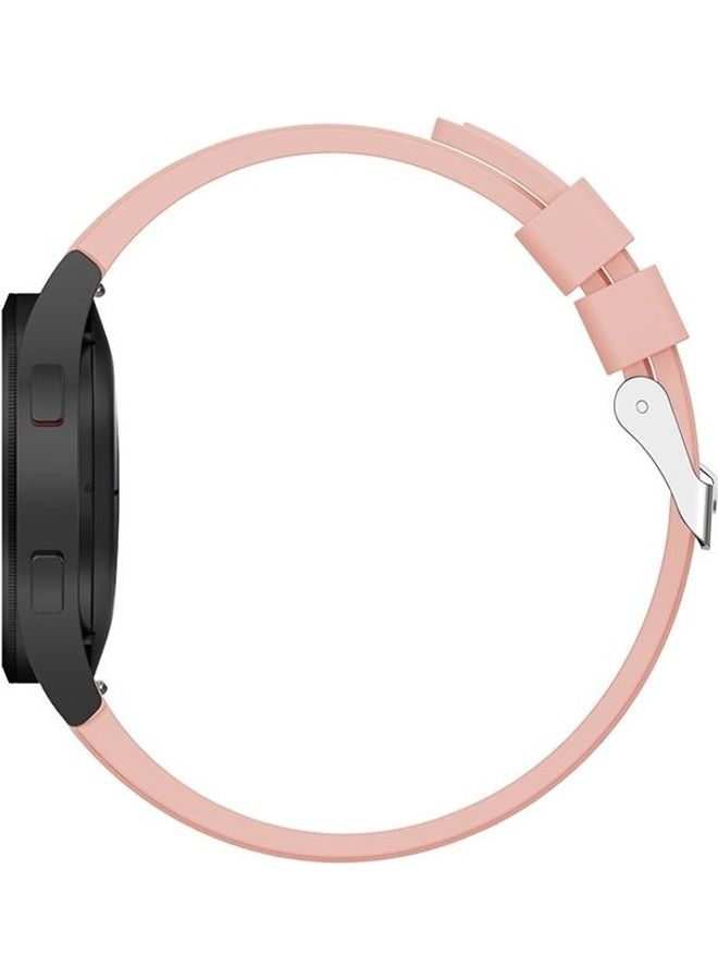 NIBEMINENT Silicone Replacement Strap Watchband For Samsung Galaxy Watch4 Classic 42mm Pink - Image 5