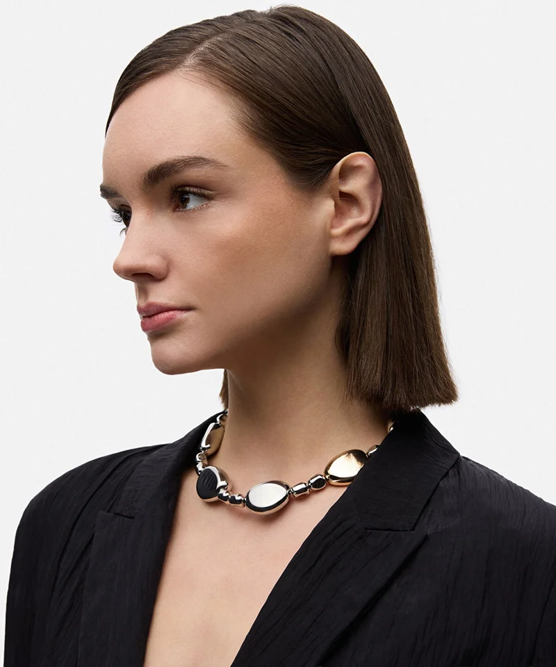 ابيكول Multi-Piece Two-Tone Necklace