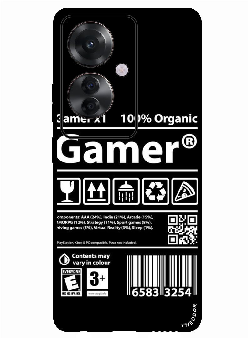 Theodor Protective Case Anti Scratch Shock Proof Bumper Cover For Oppo F25 Pro Gamerr - Image 1