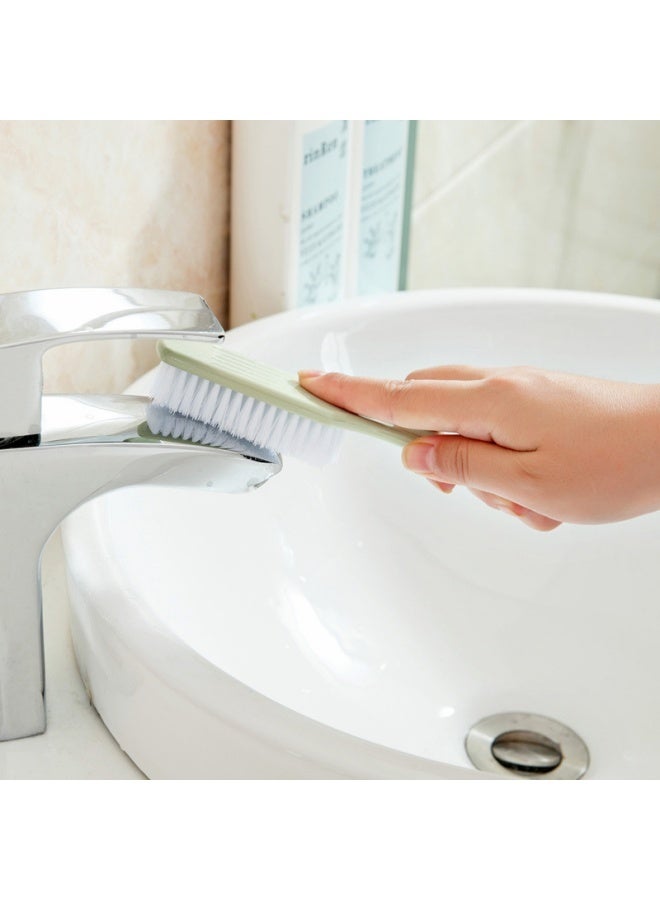 HAVFUN 3Pcs Scrub Brush With Handle Household Cleaning Tool For Leather Cleaning Shoes Boot Clothes（Random color*3PCs） - Image 5