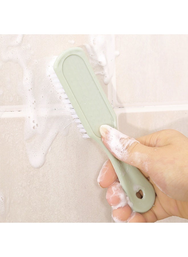 HAVFUN 3Pcs Scrub Brush With Handle Household Cleaning Tool For Leather Cleaning Shoes Boot Clothes（Random color*3PCs） - Image 2