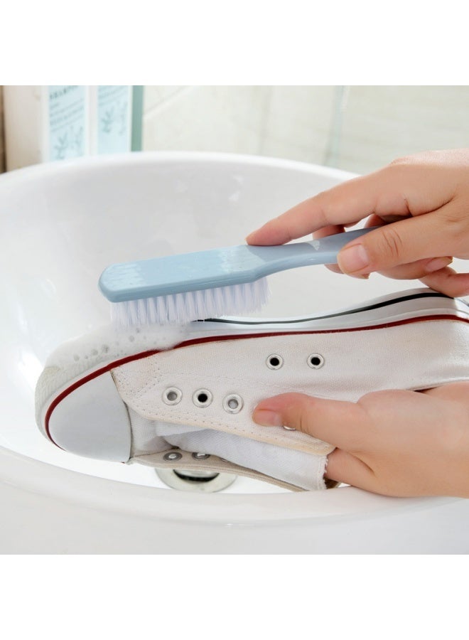 HAVFUN 3Pcs Scrub Brush With Handle Household Cleaning Tool For Leather Cleaning Shoes Boot Clothes（Random color*3PCs） - Image 3