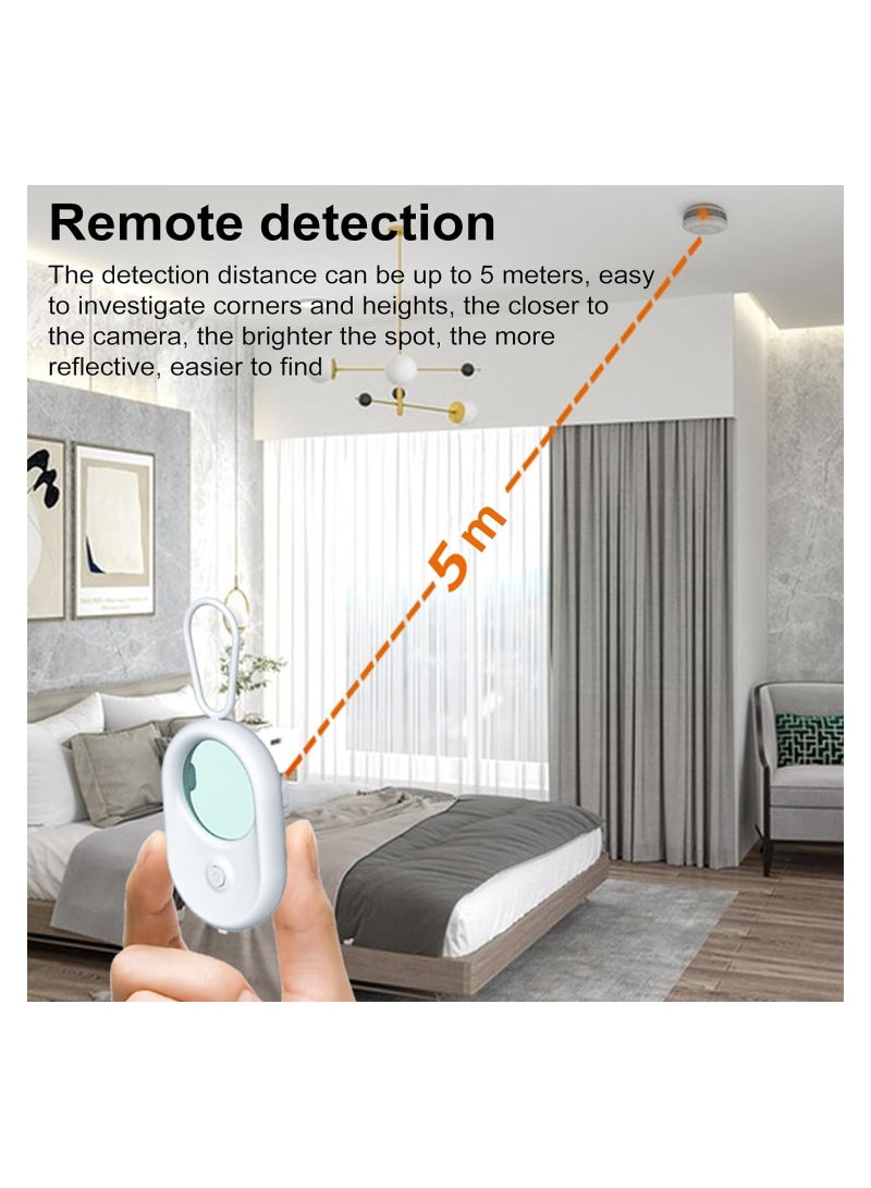 SYOSI Hidden Camera Detectors, Anti-spy Detector Device, Mini Infrared Camera Detector, Portable USB Rechargeable Privacy Protection Anti-spy Hidden Device Scanner, Privacy Protector - Image 3