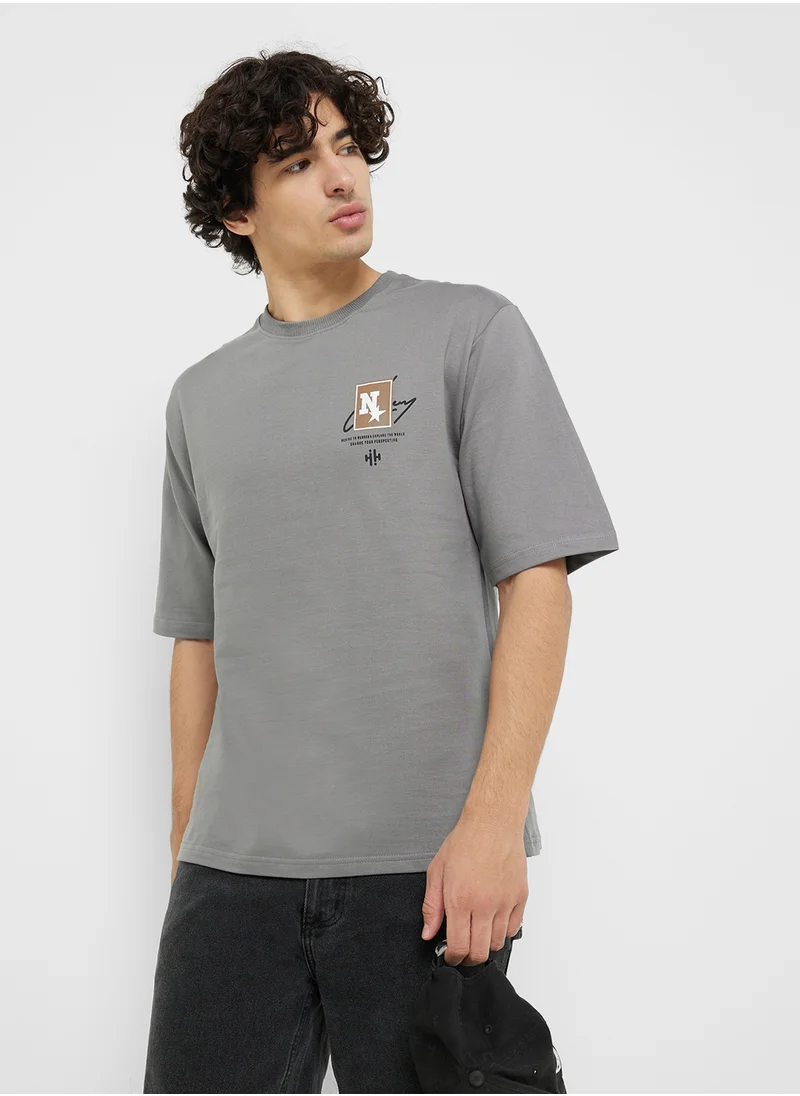 Seventy Five Casual Oversized T-Shirt