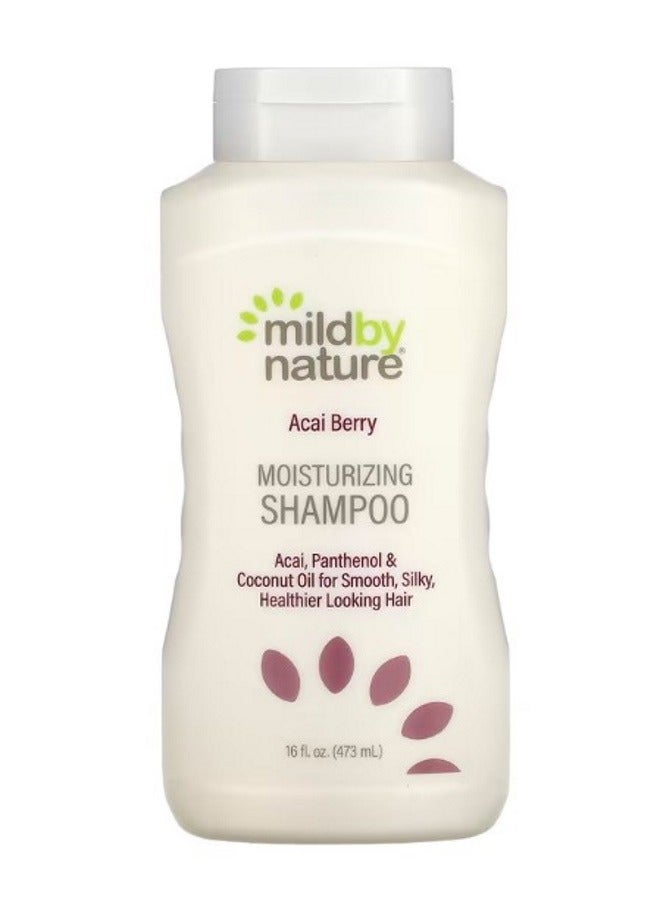 mild by Nature Acai Berry Moisturizing Shampoo 16 fl oz 473 ml - Image 1