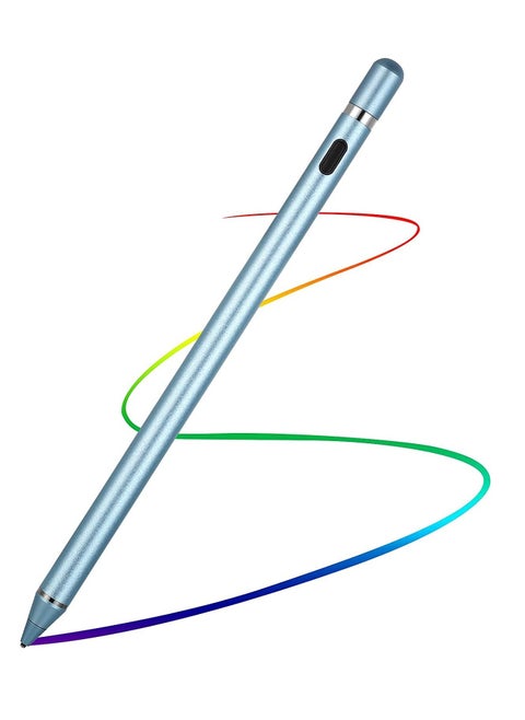 Fine Point Touch Screens Active Digital Pencil Compatible with iPhone iPad and Other Tablets Blue