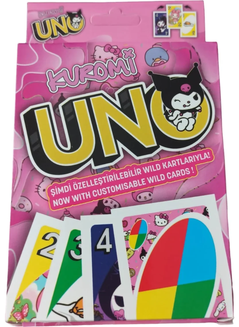 Nessi World Uno Kuromi Playing Cards