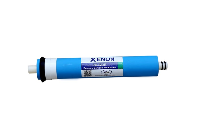 IONIX RO Membrane Model Xenon 75 GPD, Universal Types, Compatible with All RO Systems (75 GPD Membrane), Ro Membrane 75 GPD Original from Korea