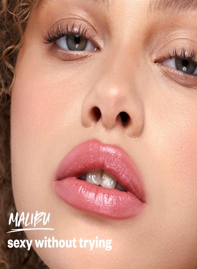 Kosas Wet Stick Moisturizing Shiny Sheer Lipstick with Ceramides, Hyaluronic acid, Peptides and Mango Butter - Soothes, Softens, and Moisturizes Lips – Malibu - Image 3