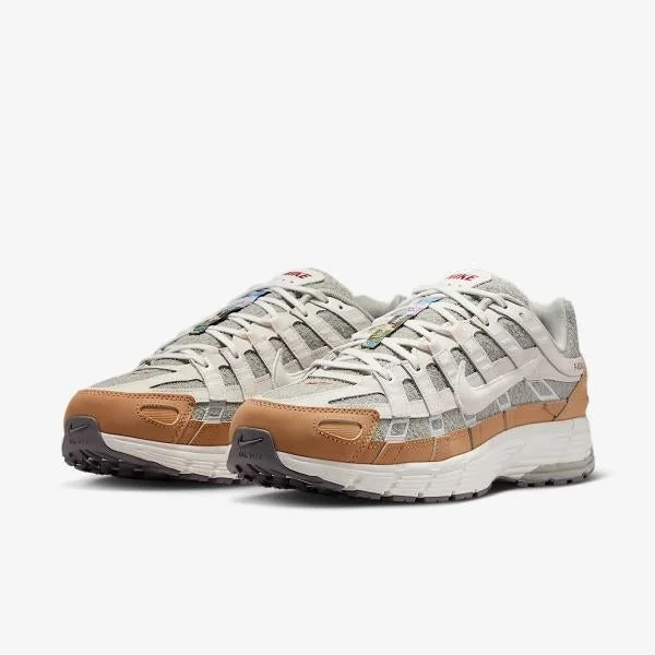 Nike  Nike Mens P-6000 Trainers Spruce Fog Sail Sail Phantom in Natural for Men | Best Price UAE