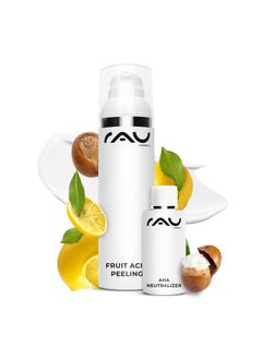 RAU Fruit Acid Peeling 338 Floz  Peeling with fruit acids AHA BHA PHA  Ideal for mature impure pale or keratinized skin  antiaging  exfoliation  cell renewal