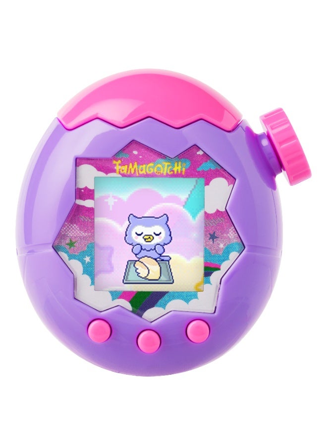 Bandai Tamagotchi Original Sky Paradise, Battery Operated | Electronic Pet | Retro Virtual Pet | Interactive Game | Original Digital Pet | Imaginative Role-Play and Nurturing Skills Ideal for Kids, Girls and Boys - Image 4